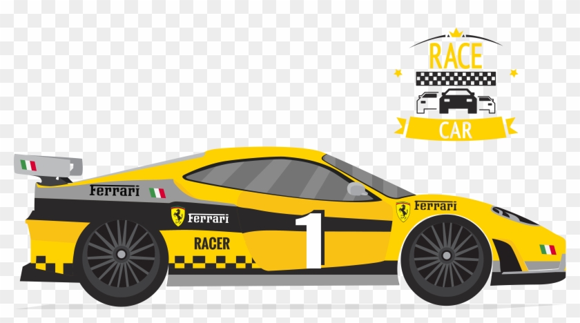 Ferrari F430 Challenge Car Auto Racing - Carro De Corrida Png #994918
