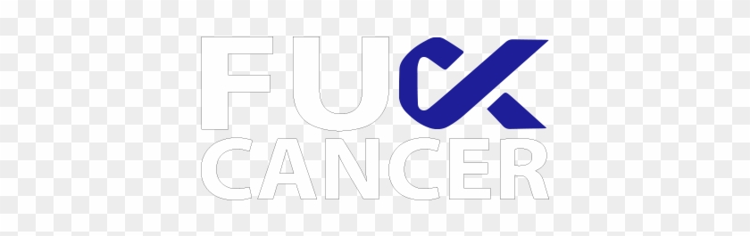 Blue Ribbon F Cancer Text Vinyl Decal Sticker, Premium - Fête De La Musique #994925