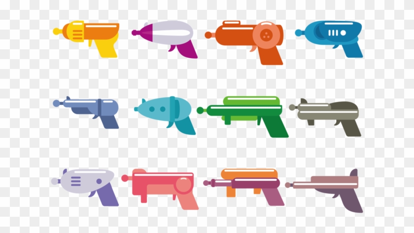 Lazer Clipart Cartoon Gun - Gun Barrel #995089