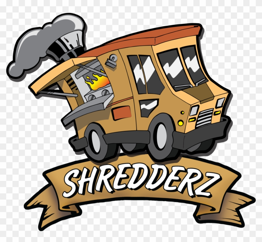 Shredderz Food Truck - Food Truck Cartoon Hd Logo #995114