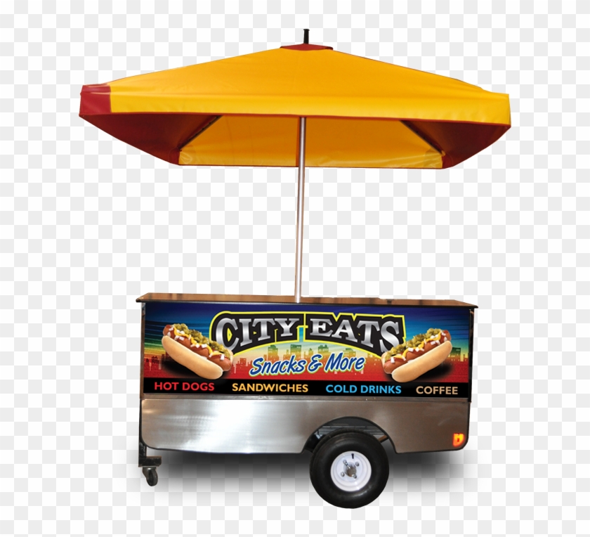 Mobile Food Cart Engineering Topdogcarts Com - Hot Dog Stand Png #995129