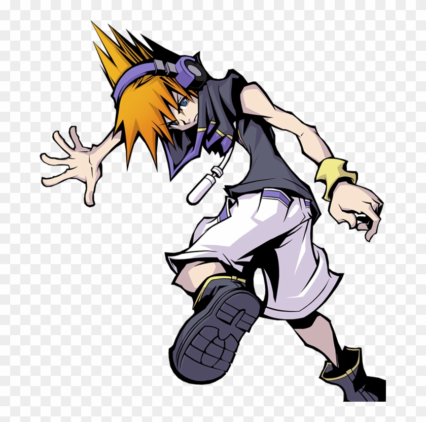 Sexy Anime Girl Art - World Ends With You Neku Png #995166