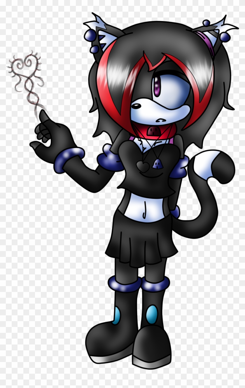 Emo Cat Girl Anime Drawing - Cartoon - Free Transparent PNG Clipart Images  Download