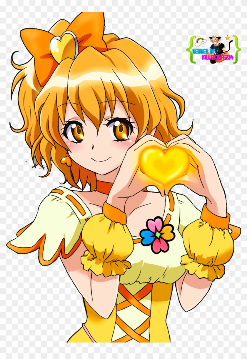 Render Anime Girl By Killerjeff234 Render Anime Girl - Yellow Anime Girl Render #995212
