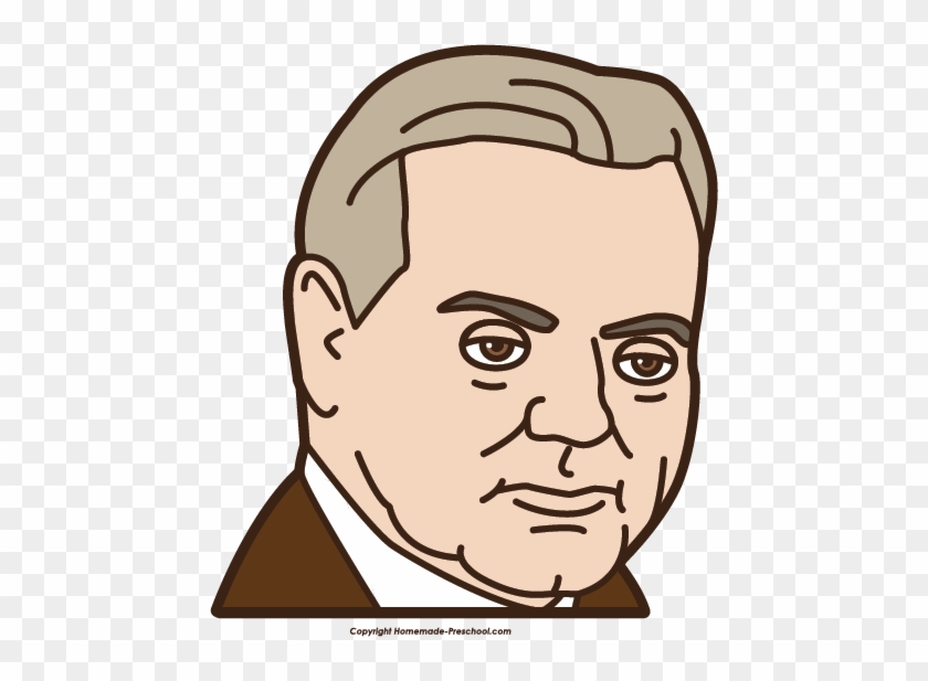 President Clipart - Drawings Of Herbert Hoover #995290