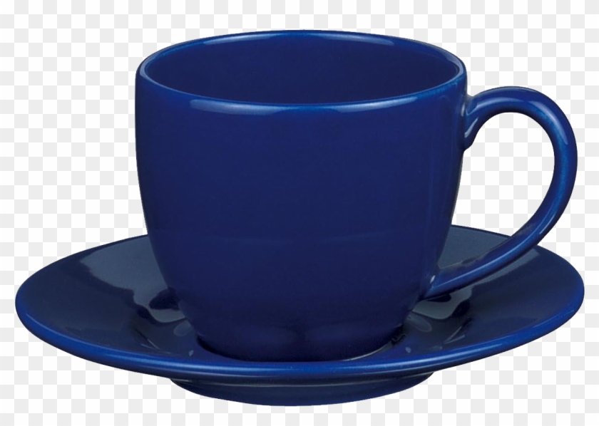 Blue Tea Cup Png Image - Blue Coffee Mug Png #995345