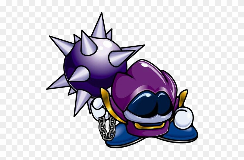 Halberd Clipart Heavy - Kirby Meta Knight Crew #995346