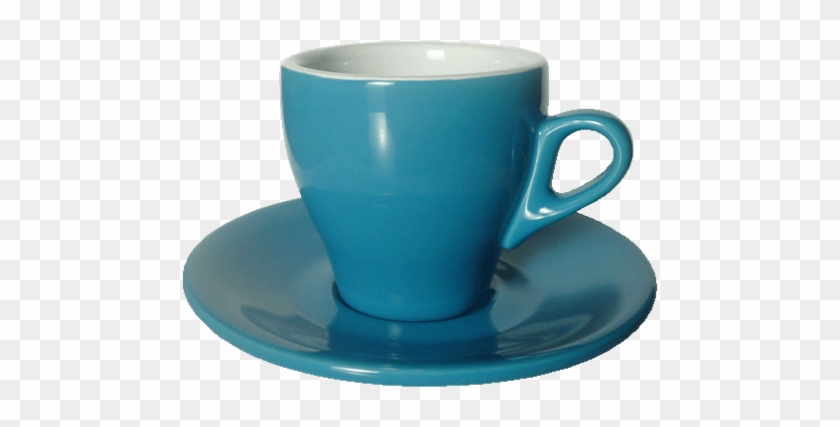 Blue Nuova Point Milano Set Of 2 Cappuccino Cups And - Nuova Point Cappuccino Cups #995377