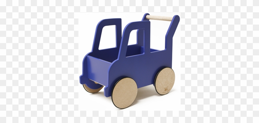 Push Toy Review - Manny And Simon Bright Navy Truck Push Cart #995471