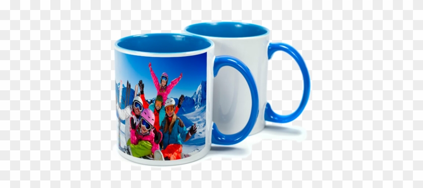 Two Tone Light Blue Sublimation Mugs - Coffee Cup #995490