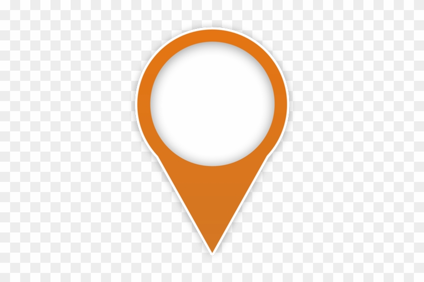 Free Map Marker Icon - Map Marker Icon Orange #995554