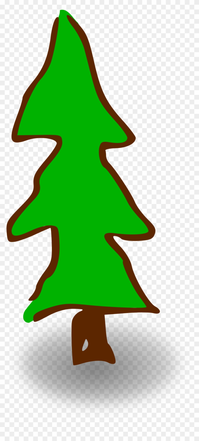 Nicubunu Rpg Map Symbols Tree 6 - Pine #995603
