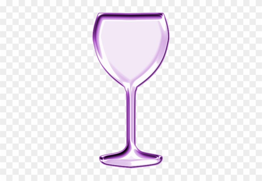Goblet Purple Png Clipart By Clipartcotttage - Wine Glass #995625