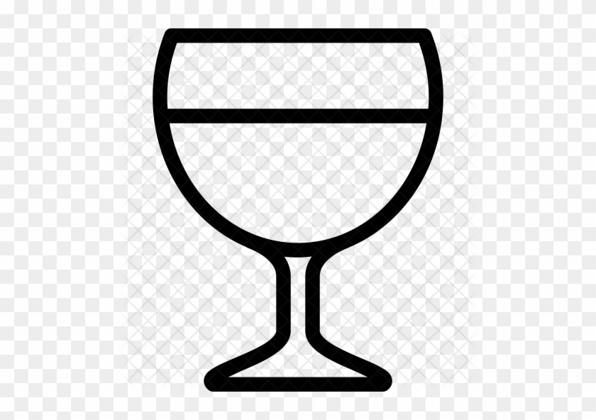 Wine Glass Icon - Wine Glass Icon #995632