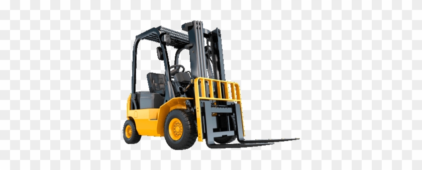 Forklift Truck On A Transparent Background - Forklift Transparent Background #995889