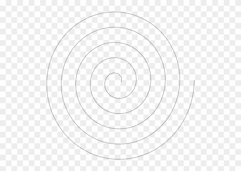 Circle White Spiral Angle - Circle #995895