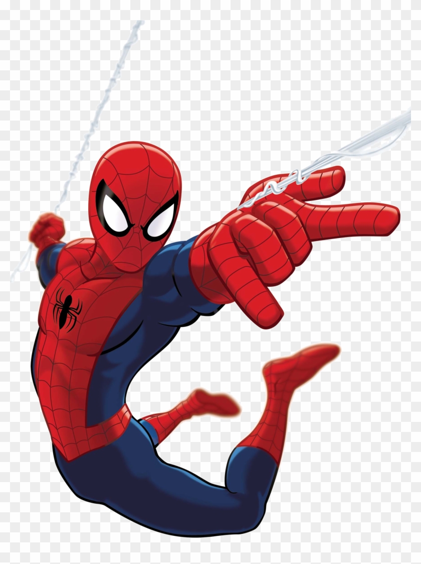 Spider Man Clipart Blank Background - "ultimate Spider-man" (2011) #995949