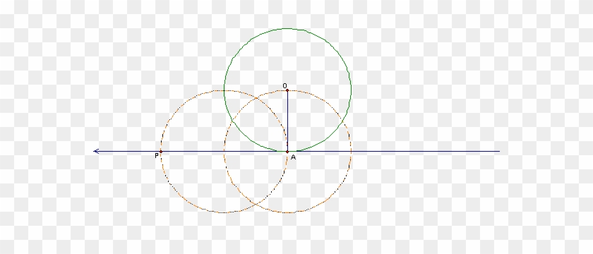 Construct Segment Op And Label Point Q Where The Segment - Circle #996000