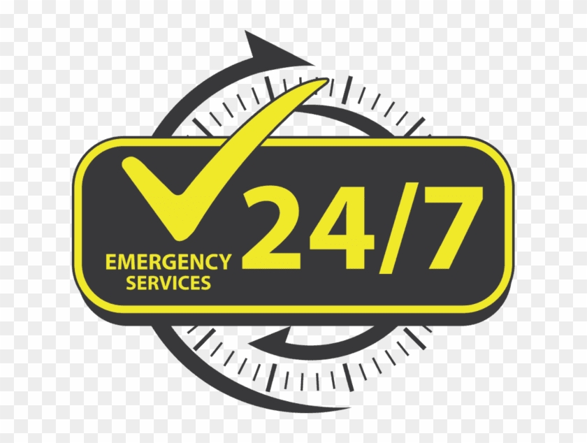 24 Hours Service Logo Png - 24 7 Breakdown Service, Transparent Png -  kindpng