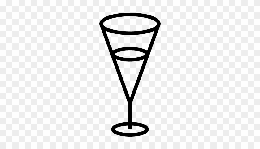 Drink Glass Transparent Container Outline With White - Bebidas Desenho Em Preto E Branco #996027