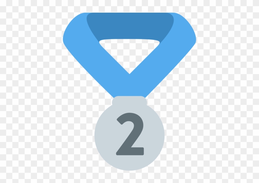 Twitter - 2nd Place Medal Emoji #996242