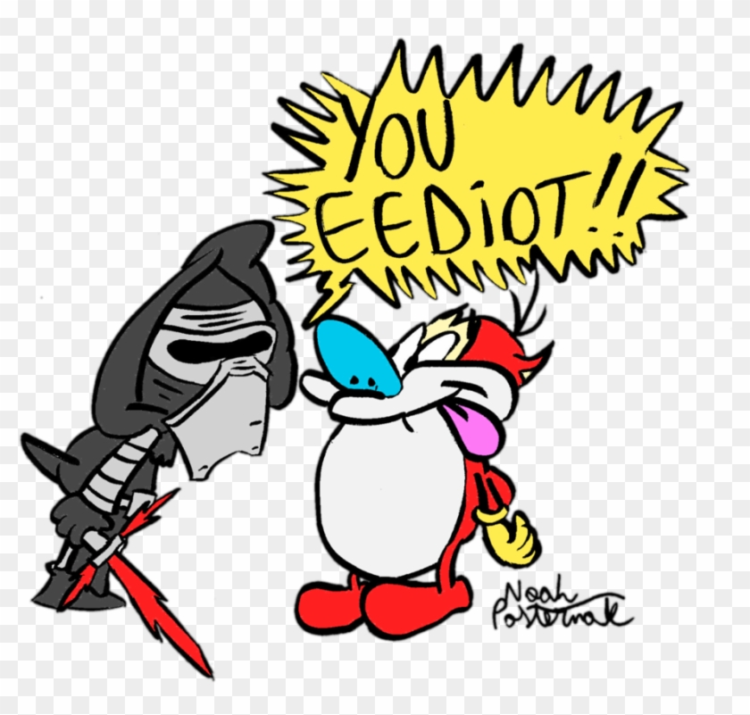 Kylo Ren And Stimpy By Noahthecartoonist - Cartoon #996435