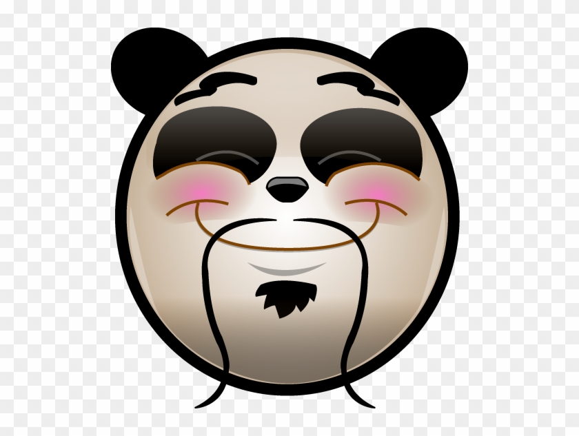 Happy Panda Emoji By Emoteez - Emoji #996452