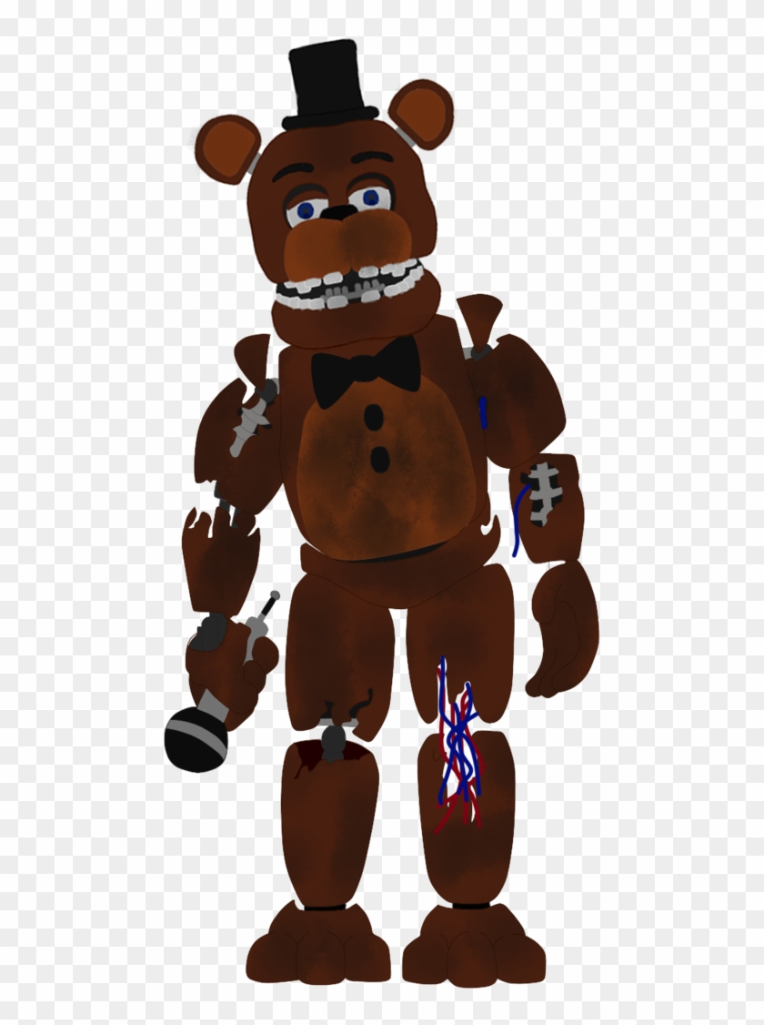 Withered Freddy Full Body - Фнаф 2 Олд Фредди #996470