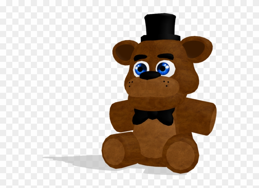 Mmd-freddy Plushie By Oscarthechinchilla - Freddy Plushie Png #996475