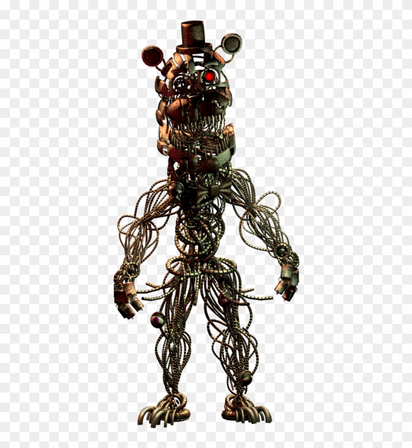 Concept Art For Twisted Freddy And Twisted Bonnie - Fnaf 6 Molten Freddy Full Body #996499