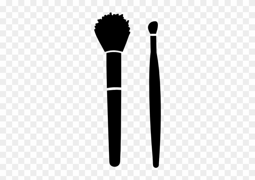 Makeup Brush Cosmetics Clip Art - Makeup Brush Vector #996536