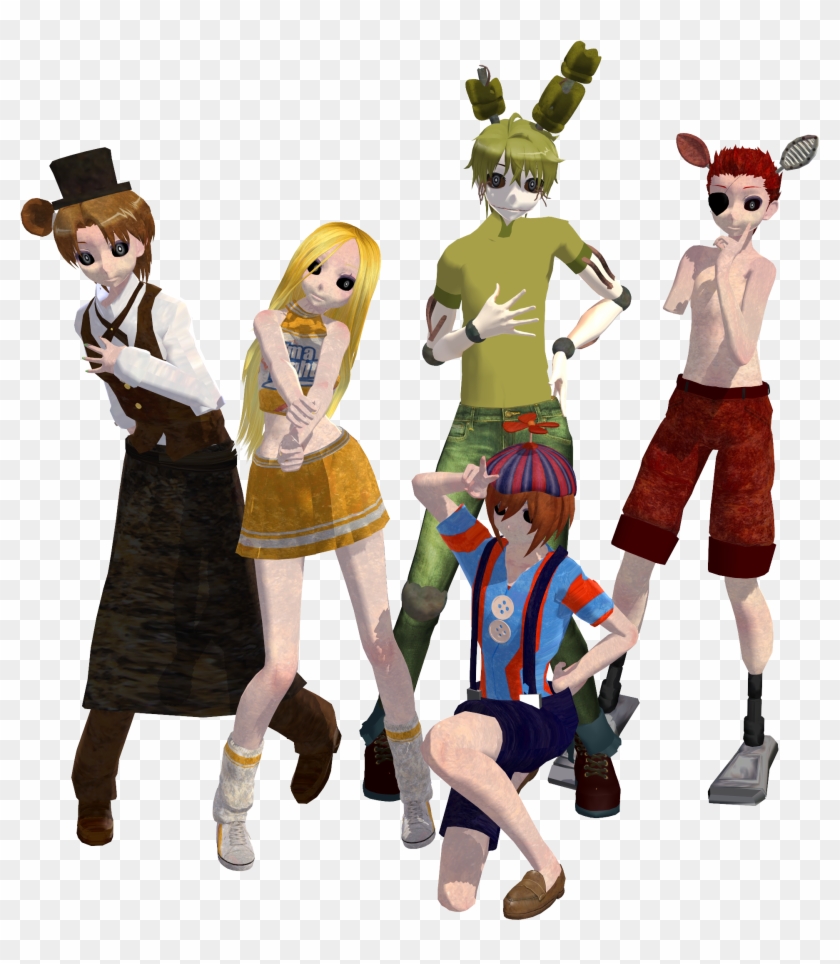 Five Nights At Freddy's 3 Crew By Ladytk - Figurine #996563