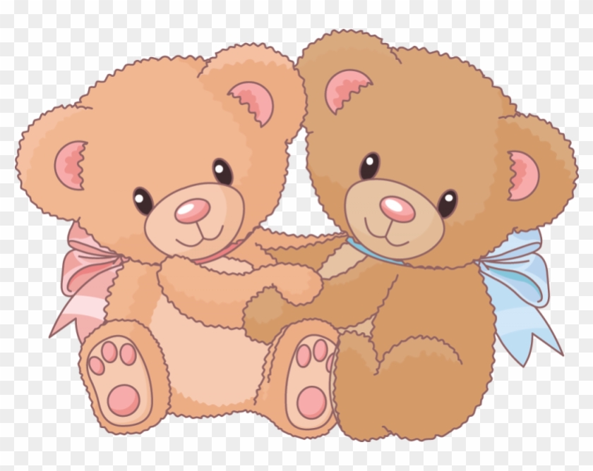 Sticker Oursons Nœud Papillon - Cute Teady Bear Clip Art #996623