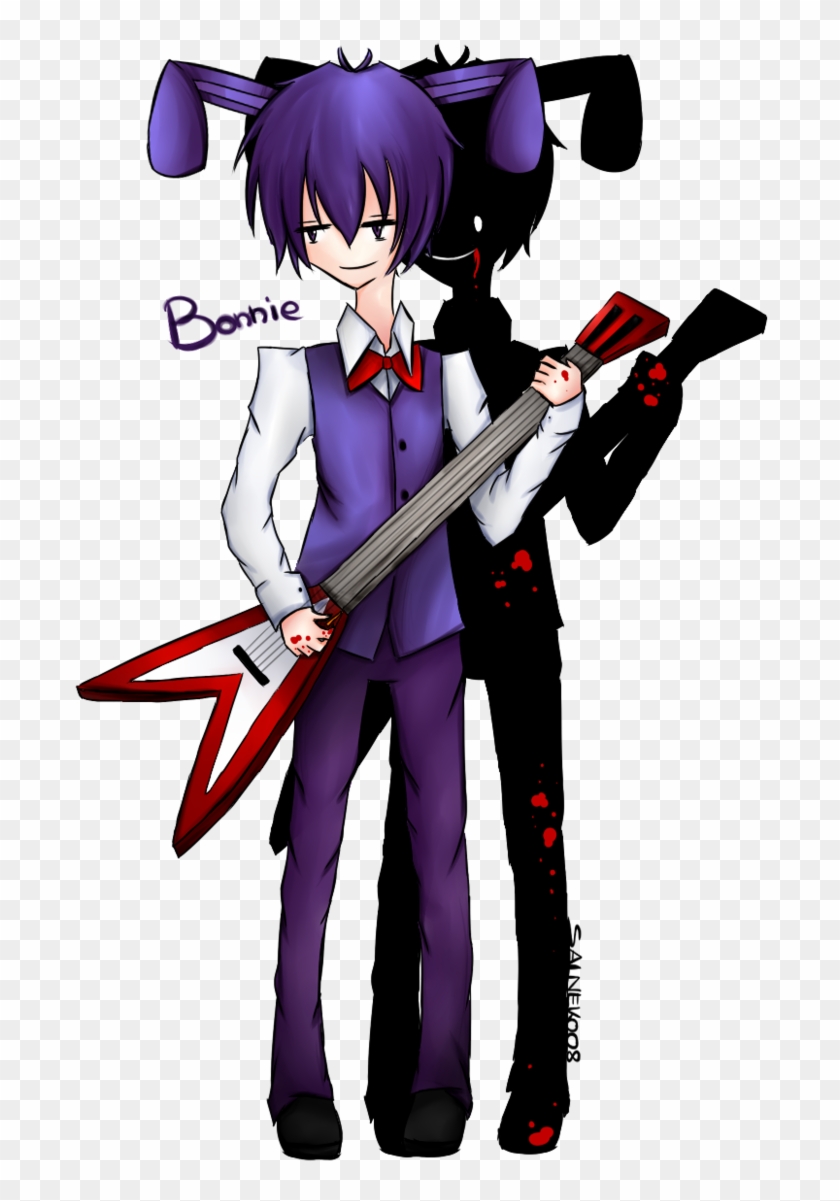 Fnaf By Saineko08 - Fnaf Bonnie Anime Boy #996692