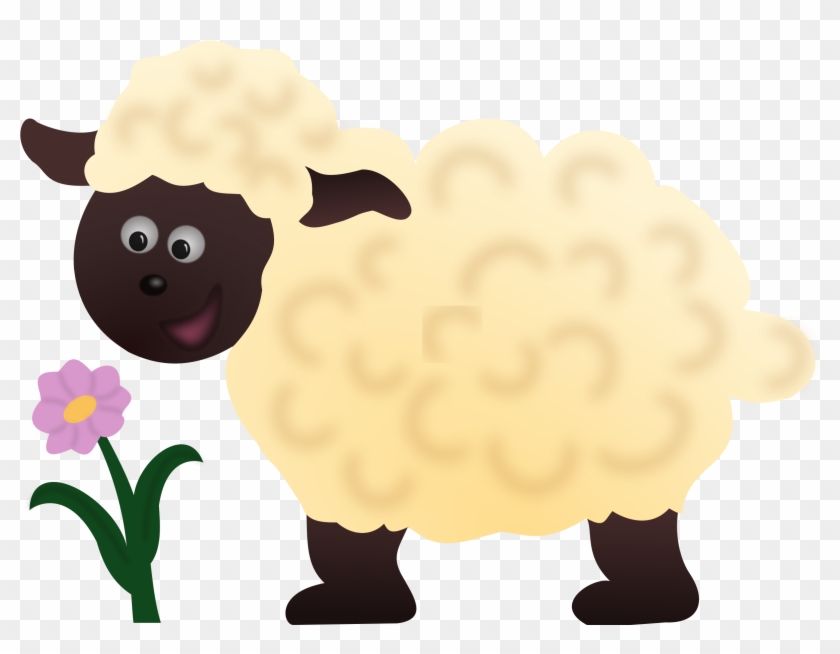 Sheep Clipart Cute Farm Animal - Revenons A Nos Moutons #996724