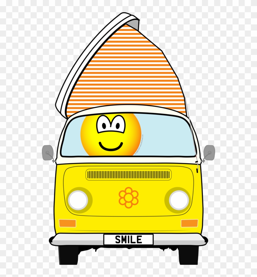 Campervan Emoticon - Campervan Emoji #996853