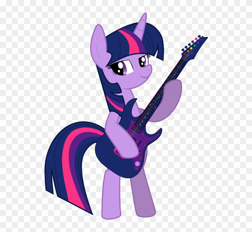 Jennylince, Bipedal, Guitar, Pony, Safe, Solo, Twilight - Cartoon #996955
