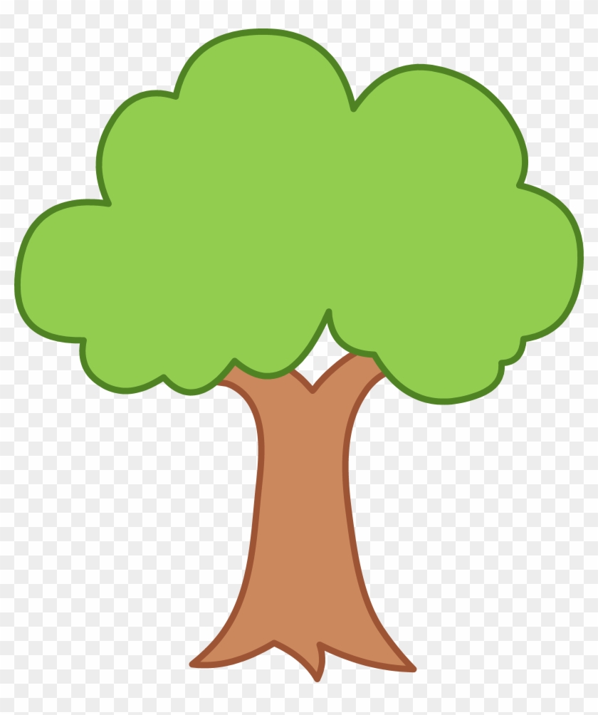 Tree Drawing Clipart Transparent - Tree Cartoon Jpg #997136
