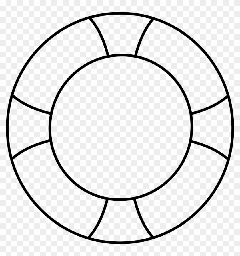 Heraldique Aureole De Saint - Blank Cipher Wheel Template #997224