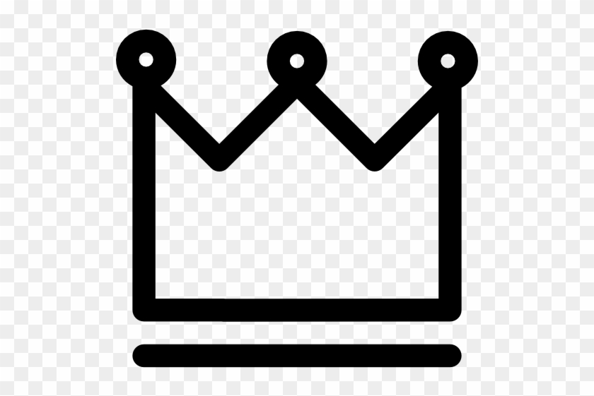 Royalty Crown Variant Outline Free Icon - Corona Contorno #997236