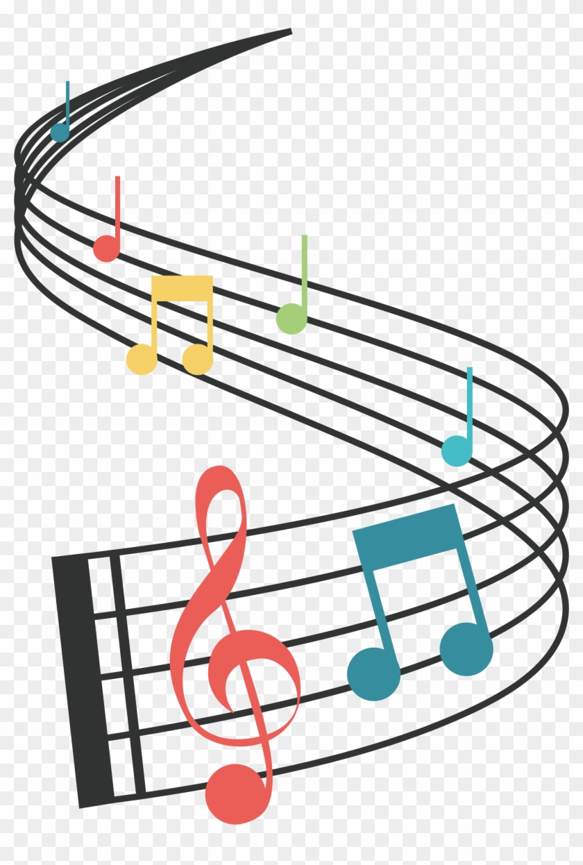 Musical Note Staff Clip Art - Ноты Вектор Png #997423