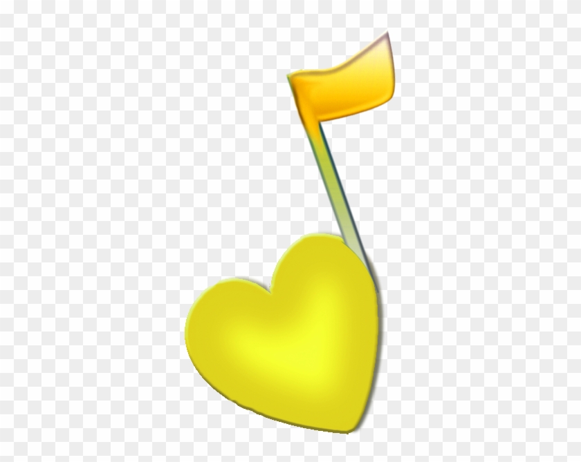 Yellow Music Note - Music Note Yellow #997441