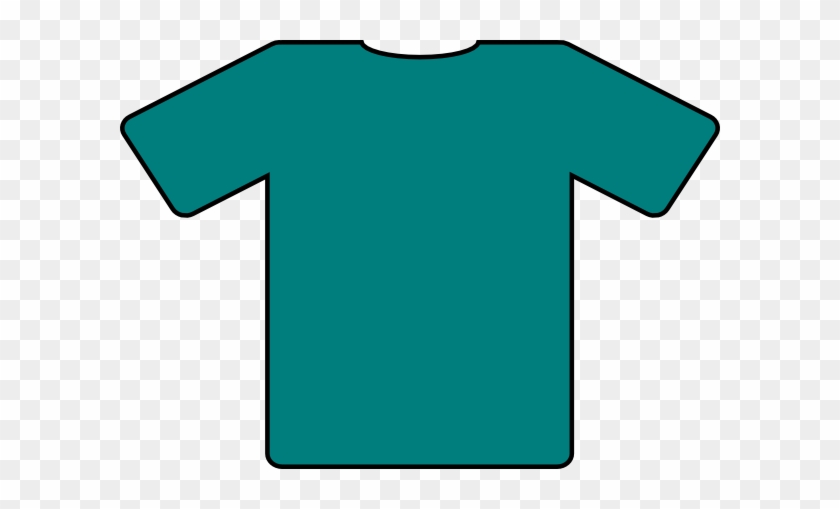 Blue Green Shirt Clip Art - If You Are Wearing Red Song #997462