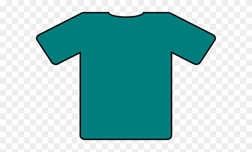 Blue Green Shirt Clip Art - If You Are Wearing Red Song #997462