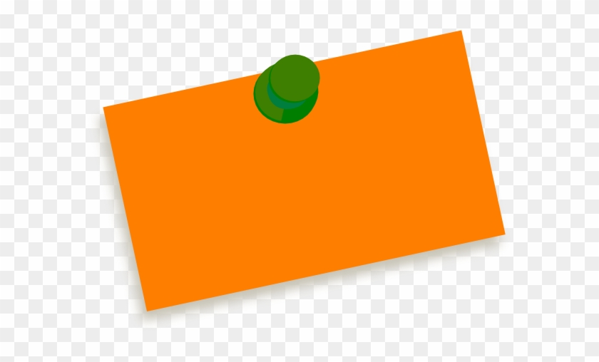 Orange Note Tack Clip Art - Etiquetas Para Precios En Blanco Png #997555