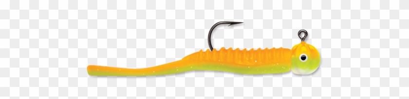 Vmc Fgrj Flap Tail Jig Orange Chartreuse Glow 1/32 - Rapala Flap Tail Jig - Orange Chartreuse Glow #997569