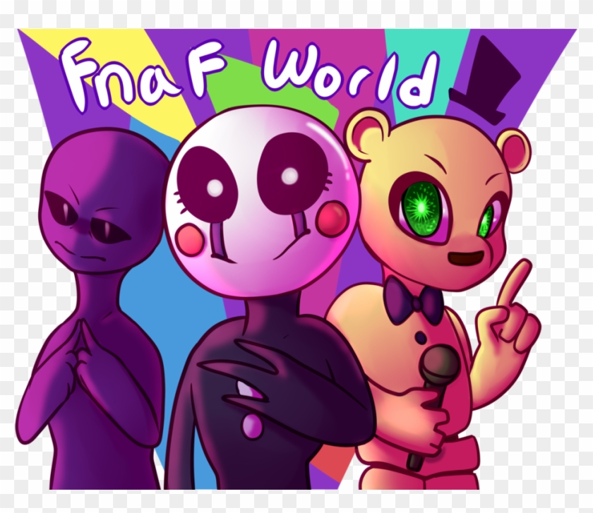 Happy Anniversary Fnaf World By Doukz - Fnaf World #997618