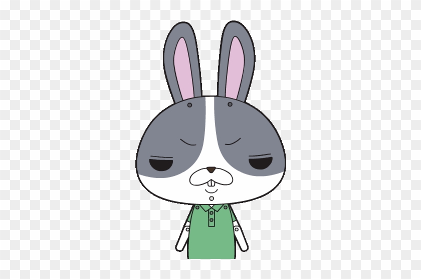 Kami Usagi Ropé Chatty Pop-up Stickers - Paper Rabbit Rope #997656