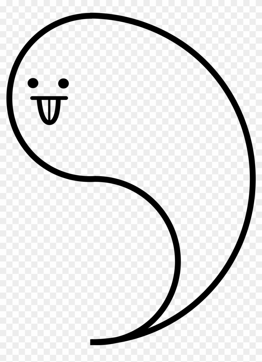 Cute Ghost Clipart - Simple Ghost #997711