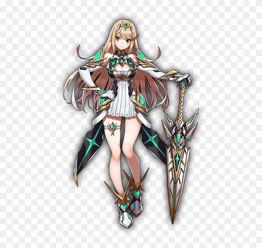 Xenblade 2 Spoilerscan I Just Say How I Love Mythra's - Xenoblade Chronicles 2 Rare Blades #997774